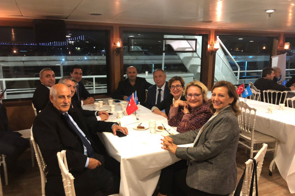 As Ben Seçerim, we were invited to the Deva Party provincial presidents' dinner meeting.