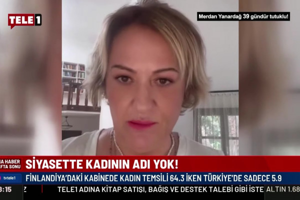 Our Director Nilden Bayazıt commented on Tele-1 News on OECD‘s final report that shows womens poor representation  in Turkish politics.